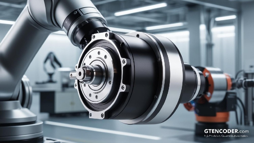 Encoder with Quadrature Output for Precision Control in Automation Systems